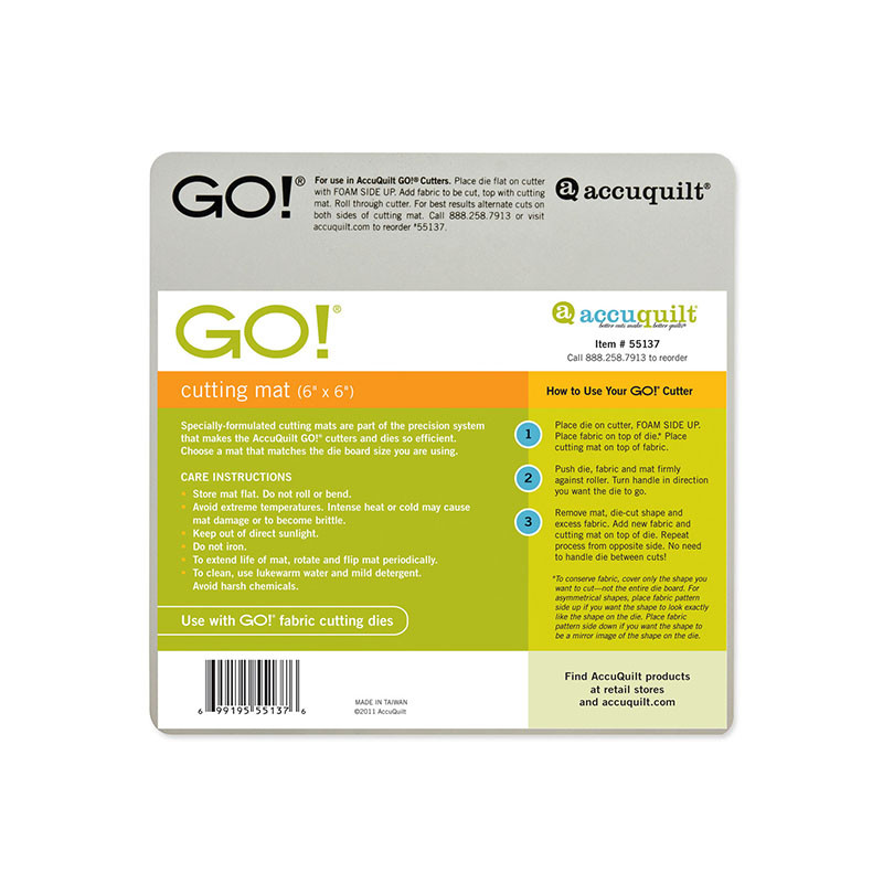 GO! Cutting Mat-6'' x 6''