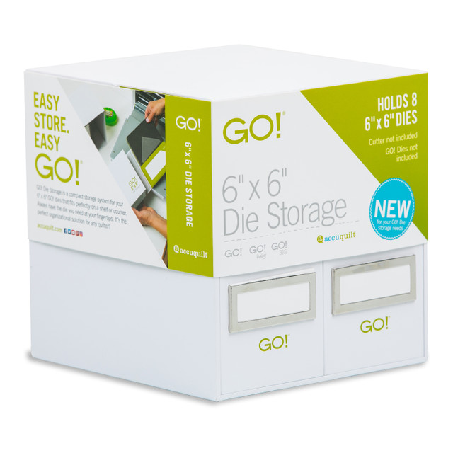GO! 6 x 6 Die Storage