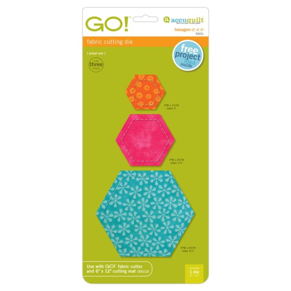 GO! Hexagon-2", 3", 5" (AQ55011)