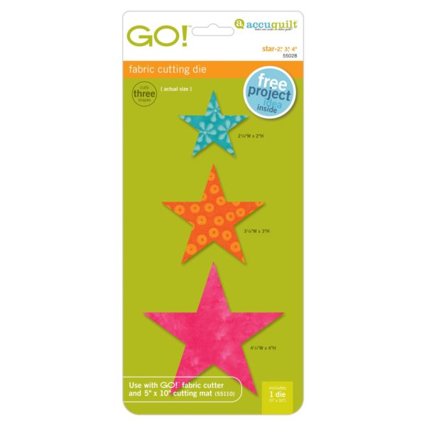 GO! Star-2", 3", 4" (AQ55028)