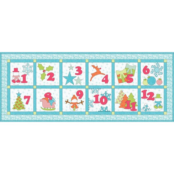 GO! 12 Days of Winter Bliss Wall Hanging