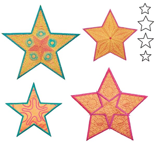 GO! Star Medley-5 Point by Sarah Vedeler-2601