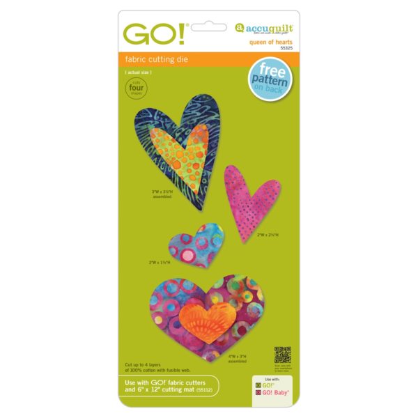 GO! Queen of Hearts (55325) - die packaging shown