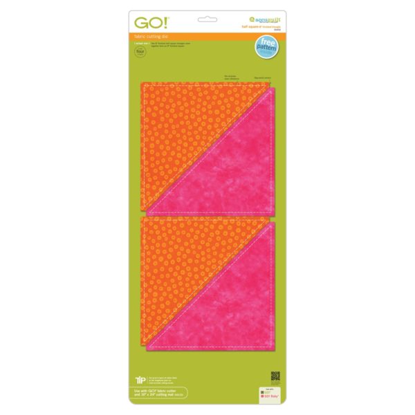 GO! Half Square - 8" Finished Triangle (AQ55400)