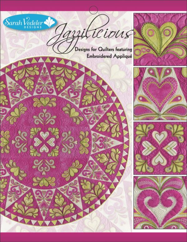 Jazzilicious Embroidery Designs CD for GO! by Sarah Vedeler-0