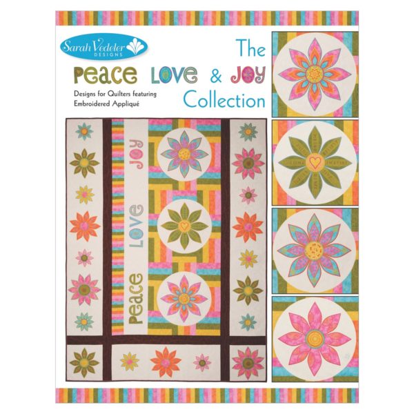 Peace, Love & Joy Collection Embroidery CD by Sarah Vedeler-0