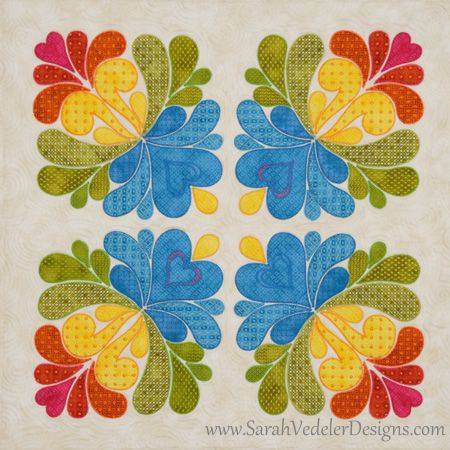 Heather Feather Embroidery Designs CD For GO! By Sarah Vedeler-2918