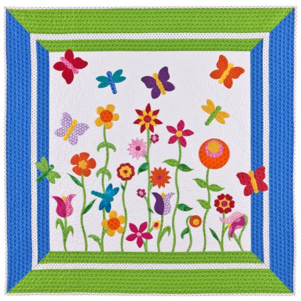 GO! Butterfly Garden Quilt Pattern-2820