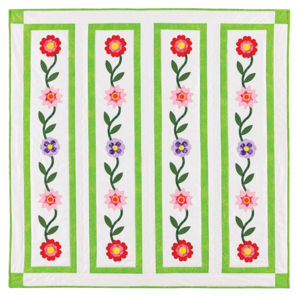 GO! Flower Ribbon Wall Hanging Pattern-2840