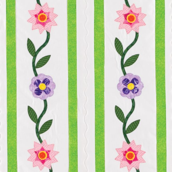 GO! Flower Ribbon Wall Hanging Pattern-2838