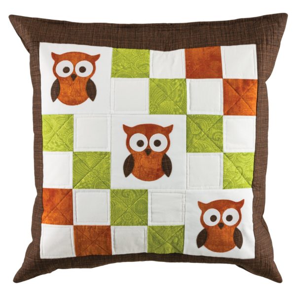 GO! Owl Pillow Pattern-3023