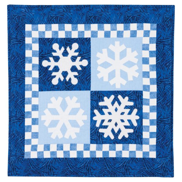 GO! Snowflakes Wall Hanging/Pillow Pattern-2978