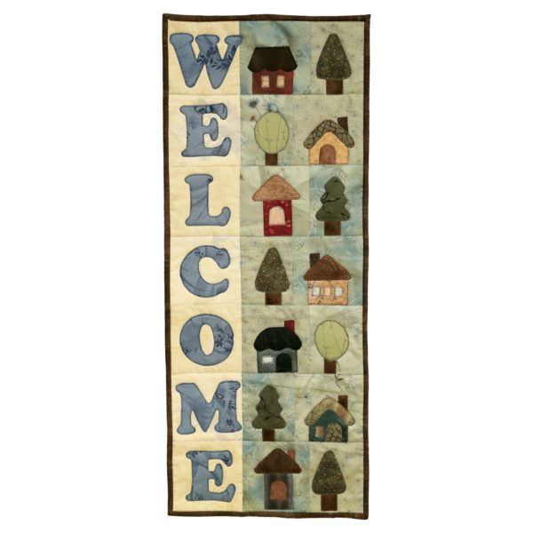 GO! Welcome Home Wall Hanging Pattern-3012