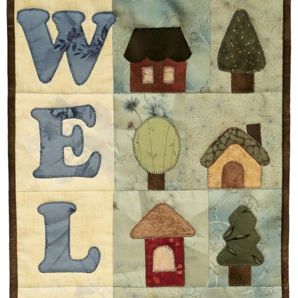 GO! Welcome Home Wall Hanging Pattern-3013