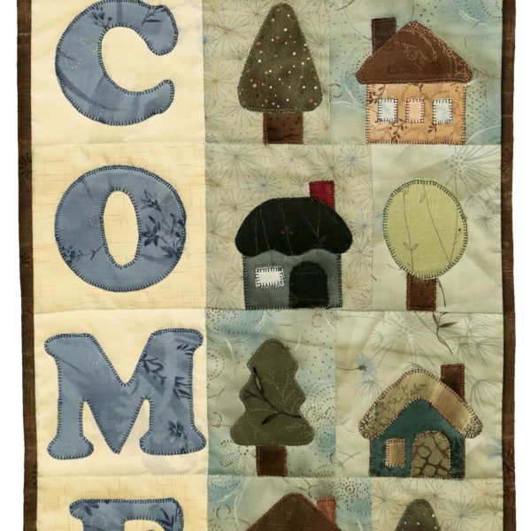 GO! Welcome Home Wall Hanging Pattern-3017