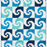 GO! Swirling Snail's Trail Quilt Pattern - Full Quilt