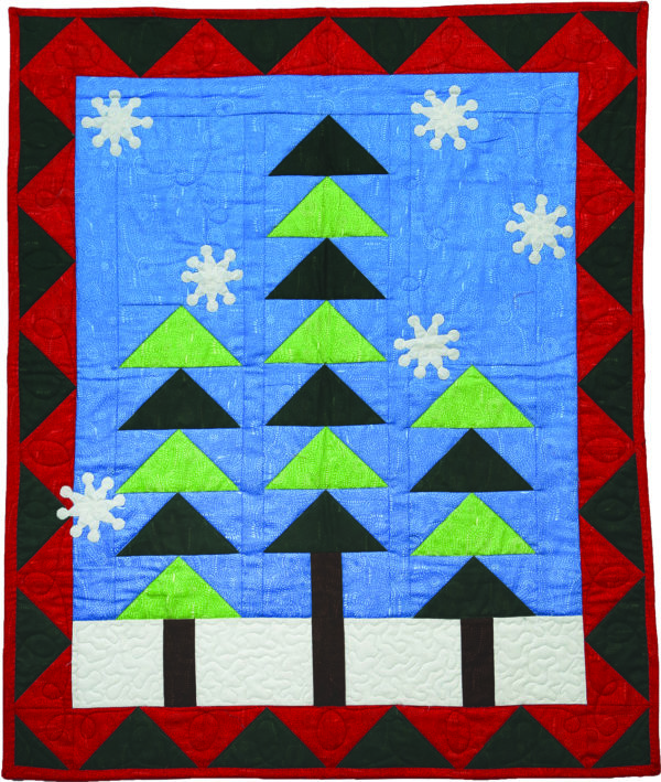 GO! Winter Forest Wall Hanging Pattern