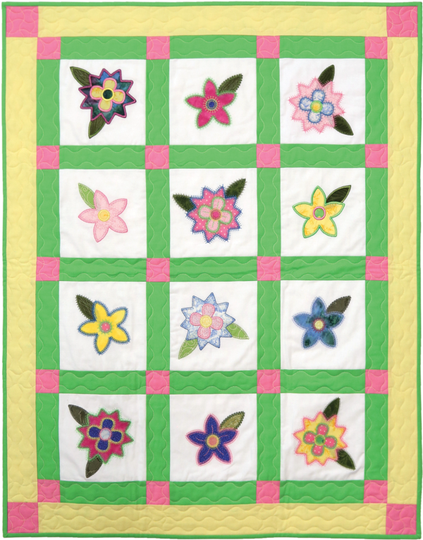 GO! Blooming Bunch Wall Hanging Pattern