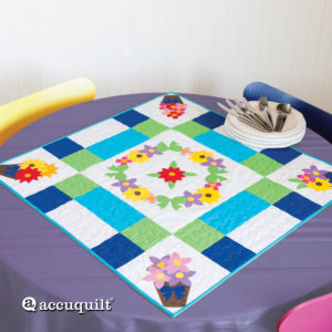 GO! Flower Bunch Bow-quet Table Topper Pattern (table)
