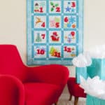 GO! 12 days of Winter Bliss Wall Hanging (lifestyle)