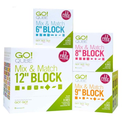 GO! Qube Mix & Match Block Colour Carton