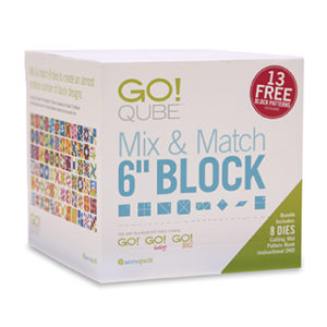 GO! Qube Mix & Match 6" Block Colour Carton