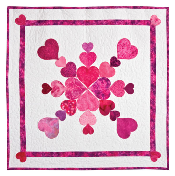 GO! Heart of my Heart Quilt (Quilt Only)