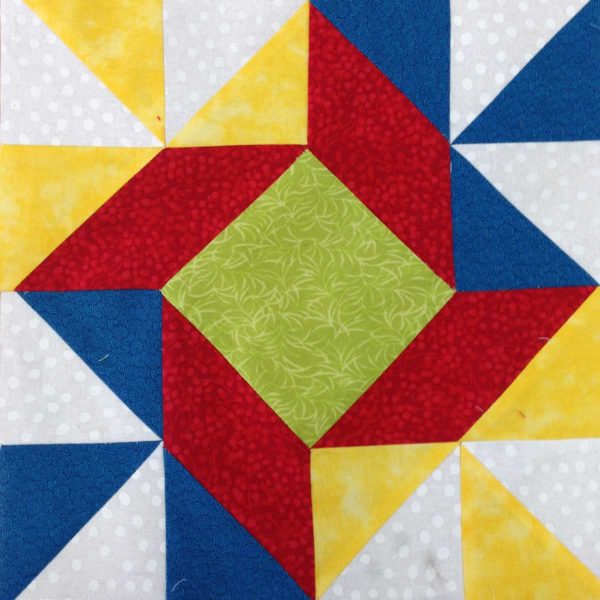 Block of the Month #12 Windblown Squares