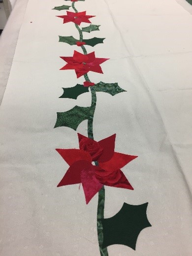 Poinsettia Table Runner Picture 1