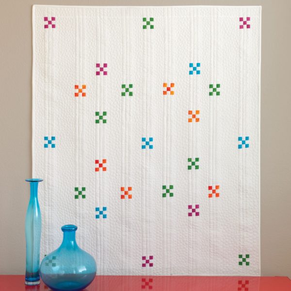 GO! Cascading Nine Patches Quilt Pattern (Lifestyle)
