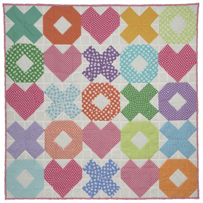 GO! Qube 8" Hugs and Kisses Baby Quilt Pattern