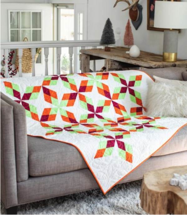 GO! Guiding Star Throw Quilt Pattern