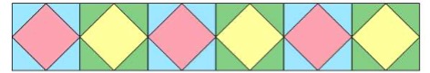 Square in Square Border Adding 2 extra Colour