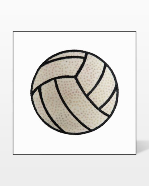 GO! Volleyball Embroidery Designs - AccuQuilt