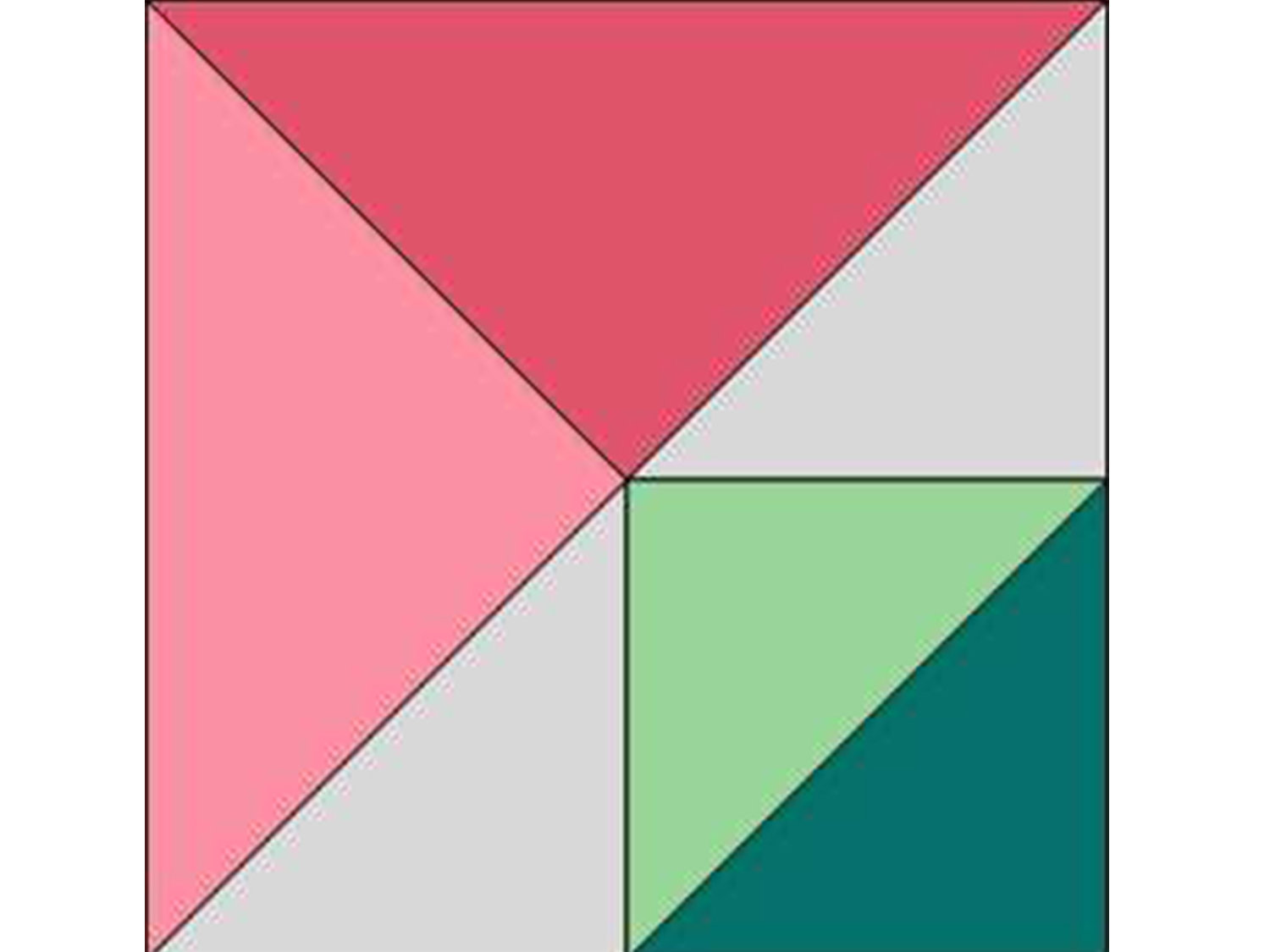 Beyond Basic Borders – Half Square and Quarter Square Triangles Block