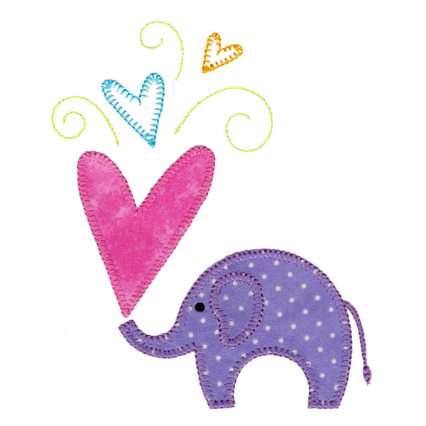 Sm Elephant w Hearts 1