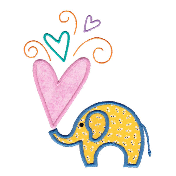 Sm Elephant w Hearts 2