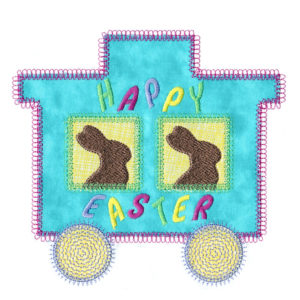 easter train caboose