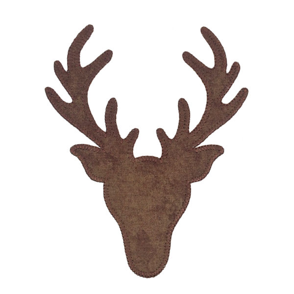 go! deer head set embroidery patterns by v stitch designs