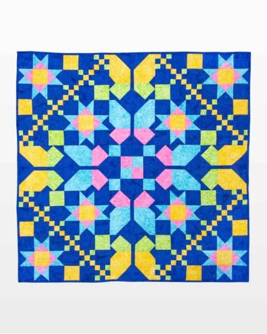 go! butterfly under the stars throw quilt pattern