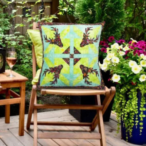 go! oh, deer! pillow pattern