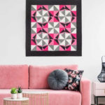 go! turning lucky stars throw quilt pattern