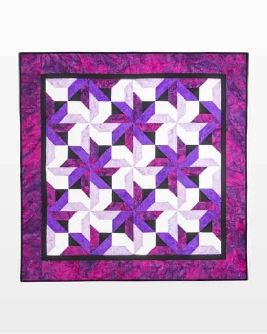 go! whirl and twirl wall hanging pattern