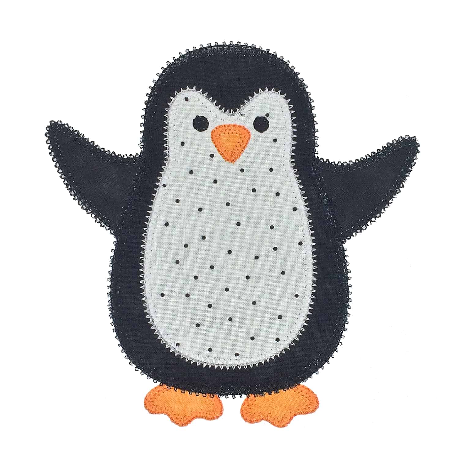 go! penguin set embroidery patterns by v stitch designs