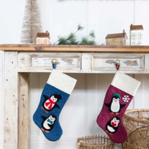 go! penguin stockings pattern