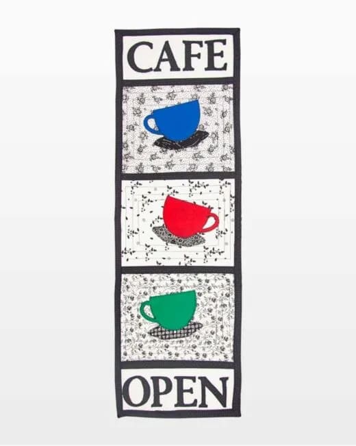 go! cafe wall hanging & potholders pattern
