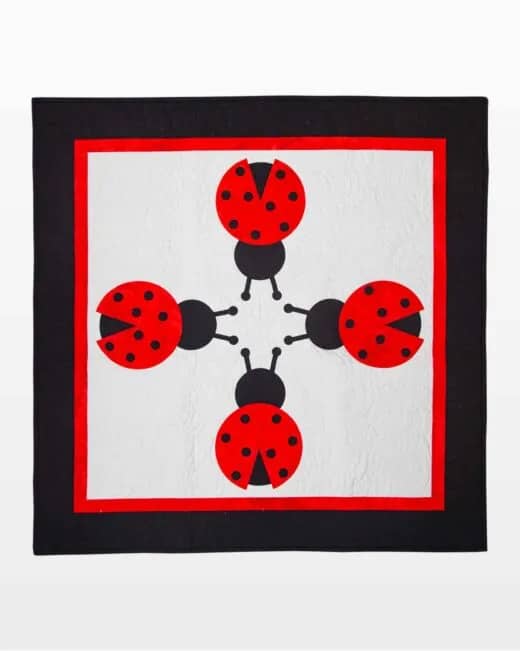 go! lady bugs wall hanging pattern