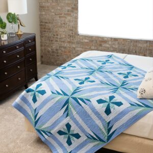 go! palm oasis throw quilt pattern