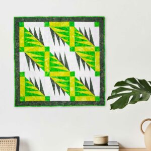 go! modern palm wall hanging pattern