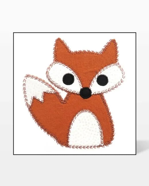 go! fox embroidery designs